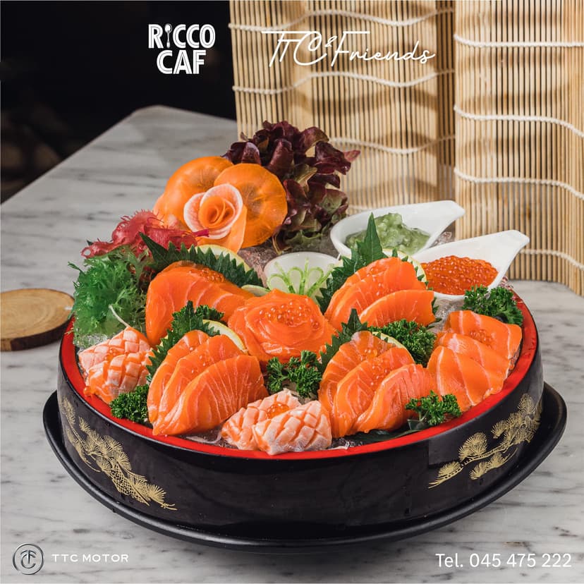 RICCO CAF the best wine restaurant in Ubon.